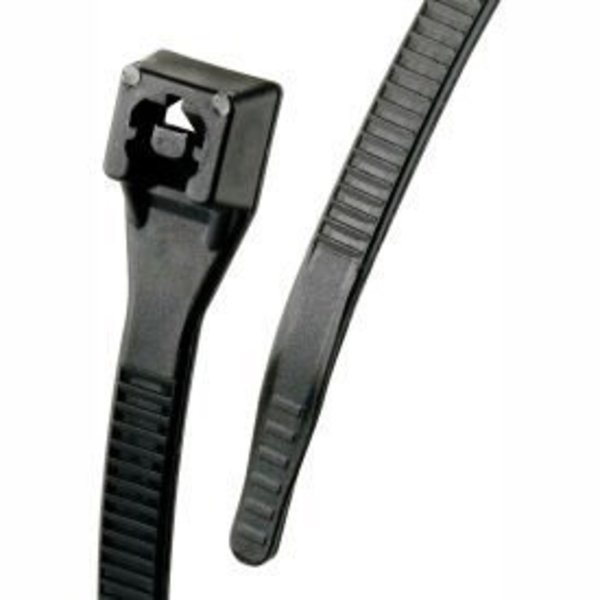 Gardner Bender Gardner Bender 46-308UVBFZCC 8" Xtreme Temp Cable Ties, Black, 50lb, 100/pk 46-308UVBFZCC